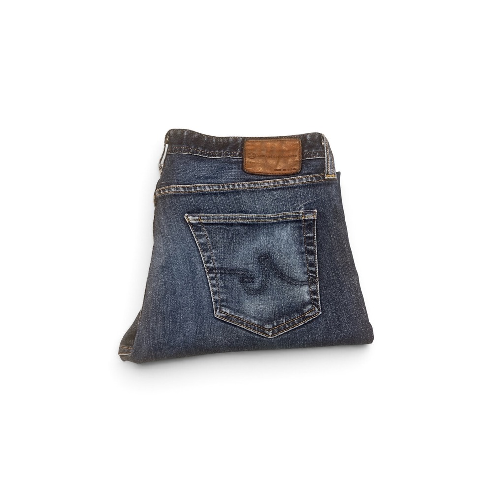 AG Adriano Goldschmied The Protege Straight Leg Mens Jeans Dark Wash Sz 36-32